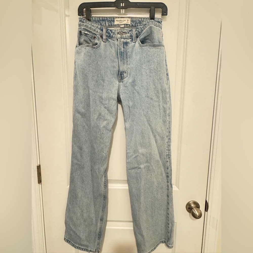 Abercrombie & Fitch Light Blue Flare Jeans